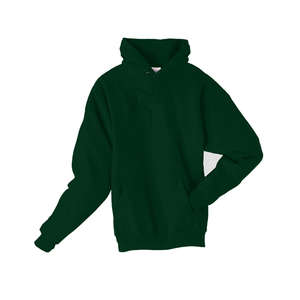 Hanes 7.8 oz 50/50 Comfort Blend Fleece Pullover Hood - Dark/Color Green, Deep Forest