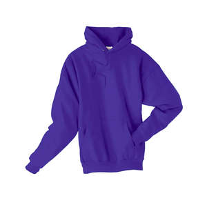 Hanes 7.8 oz 50/50 Comfort Blend Fleece Pullover Hood - Dark/Color Purple