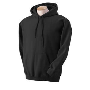 Gildan 9.3 oz 50/50 Ultra Blend Hooded Pullover - Dark/Color Black