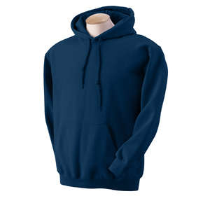 Gildan 9.3 oz 50/50 Ultra Blend Hooded Pullover - Dark/Color Blue, Navy
