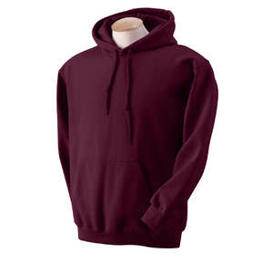 Gildan 9.3 oz 50/50 Ultra Blend Hooded Pullover - Dark/Color Maroon