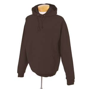 Jerzees 9 oz 50/50 Super Sweats Nublend Hooded Pullover - Dark/Color Brown, Classic