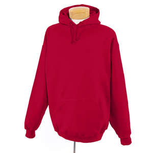 Jerzees 9 oz 50/50 Super Sweats Nublend Hooded Pullover - Dark/Color Red