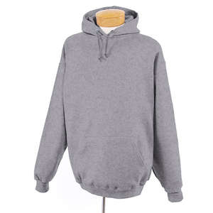 Jerzees 9 oz 50/50 Super Sweats Nublend Hooded Pullover - Light/Heather Gray, Oxford