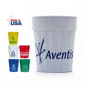 Custom Promotional Fluted Stadium Cup - 16 oz.