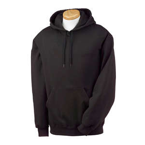 Fruit of the Loom 9 Oz. 90/10 Heavy Cotton Pullover Hood - Dark/Color Black