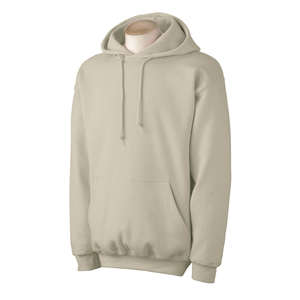 Gildan 9.5 oz 80/20 Ultra Blend Pullover Hood - Dark/Color Sand