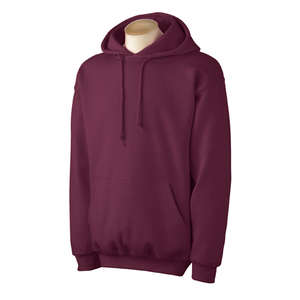 Gildan 9.5 oz 80/20 Ultra Blend Pullover Hood - Dark/Color Maroon