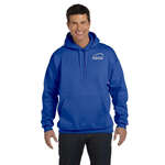 Logo Sweatshirts & Sweatpants - Hanes 10 oz 90/10 Ultimate Cotton Printpro Pullover Hood - Dark/Color