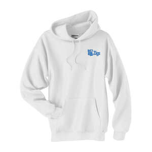 Custom Promotional Hanes 10 oz 90/10 Ultimate Cotton Printpro Pullover Hood - White/Neutral