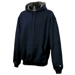 Champion 9.7 oz Cotton Max Color Block Raglan Hood - Dark/Color Blue, Navy/Gray, Oxford