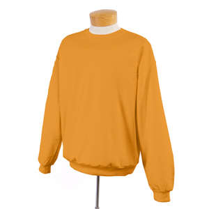 Jerzees Youth 8 oz 50/50 Nublend Fleece Crew - Dark/Color Gold