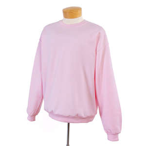 Jerzees Youth 8 oz 50/50 Nublend Fleece Crew - Dark/Color Pink