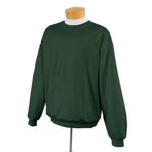 Jerzees Youth 8 oz 50/50 Nublend Fleece Crew - Dark/Color Green, Forest