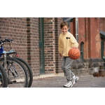 Imprinted Sweatshirts & Sweatpants - Jerzees Youth 8 oz 50/50 Nublend Fleece Crew - Dark/Color