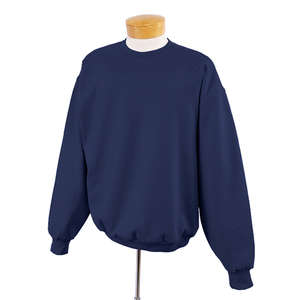 Jerzees 8 Oz 50/50 Nublend Fleece Crew - Dark/Color Blue, Navy