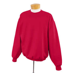 Jerzees 8 Oz 50/50 Nublend Fleece Crew - Dark/Color Red