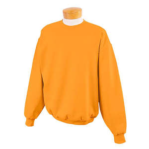 Jerzees 8 Oz 50/50 Nublend Fleece Crew - Dark/Color Gold
