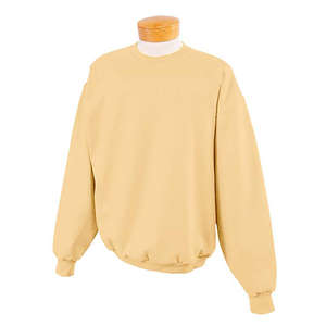 Jerzees 8 Oz 50/50 Nublend Fleece Crew - Dark/Color Gold, Vegas