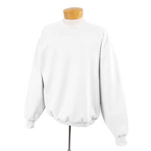 Jerzees 8 Oz 50/50 Nublend Fleece Crew - White/Neutral White