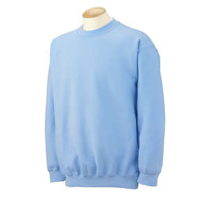 Gildan 7.75 oz 50/50 Fleece Crew - Dark/Color Blue, Carolina