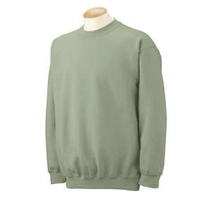 Gildan 7.75 oz 50/50 Fleece Crew - Dark/Color Green, Serene