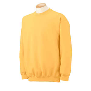 Gildan 7.75 oz 50/50 Fleece Crew - Dark/Color Honey