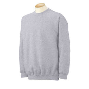 Gildan 7.75 oz 50/50 Fleece Crew - Light/Heather Gray, Ash