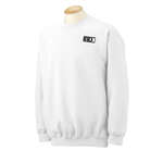 Imprinted Sweatshirts & Sweatpants - Gildan 7.75 oz 50/50 Fleece Crew - White/Neutral