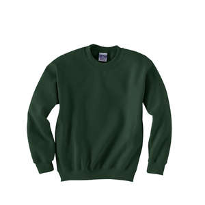 Gildan Youth 7.75 oz 50/50 Fleece Crew - Dark/Color Green, Forest