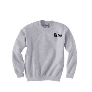 Custom Promotional Gildan Youth 7.75 oz 50/50 Fleece Crew - Light/Heather
