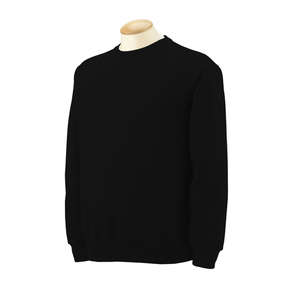 Fruit of the Loom 8 Oz. 50/50 Fleece Crew - Dark/Color Black
