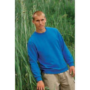 Custom Promotional Fruit of the Loom 8 Oz. 50/50 Fleece Crew - Dark/Color