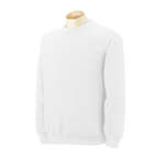 Logo Sweatshirts & Sweatpants - Fruit of the Loom 8 Oz. 50/50 Fleece Crew - White/Neutral