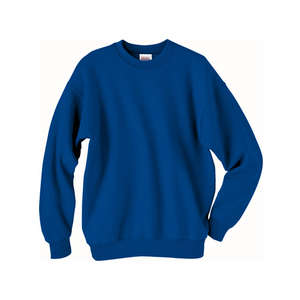 Hanes 7.8 oz 50/50 Fleece Comfort Blend Crew - Dark/Color Blue, Deep Royal
