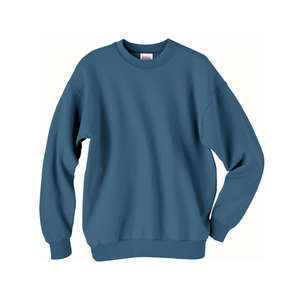 Hanes 7.8 oz 50/50 Fleece Comfort Blend Crew - Dark/Color Blue, Denim