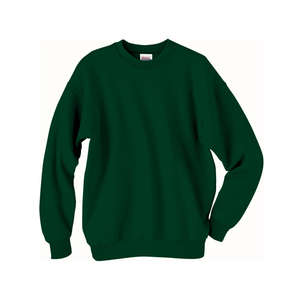 Hanes 7.8 oz 50/50 Fleece Comfort Blend Crew - Dark/Color Green, Deep Forest
