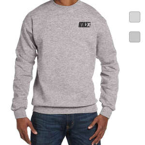 Custom Promotional Hanes 7.8 oz 50/50 Fleece Comfort Blend Crew - Light/Heather