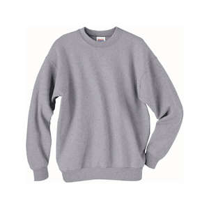 Hanes 7.8 oz 50/50 Fleece Comfort Blend Crew - Light/Heather Steel, Light