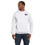 Imprinted Sweatshirts & Sweatpants - Hanes 7.8 oz 50/50 Fleece Comfort Blend Crew - White/Neutral