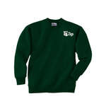 Personalized Sweatshirts & Sweatpants - Hanes Youth 7.8 Oz. 50/50 Fleece Comfort Blend Crew - Dark/Color