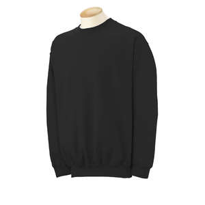 Gildan 9.3 oz Ultra Blend Crew - Dark/Color Black