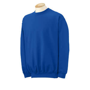 Gildan 9.3 oz Ultra Blend Crew - Dark/Color Blue, Royal