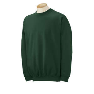 Gildan 9.3 oz Ultra Blend Crew - Dark/Color Green, Forest