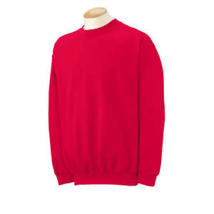 Gildan 9.3 oz Ultra Blend Crew - Dark/Color Red
