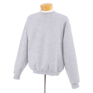 Jerzees Youth 9 Oz. 50/50 Super Sweats NuBlend Crew - Light/Heather Gray, Birch