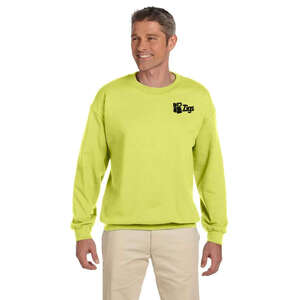 Custom Promotional Jerzees 9 oz 50/50 Super Sweats Nublend Crew - Dark/Color