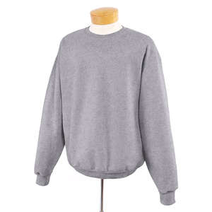 Jerzees 9 oz 50/50 Super Sweats Nublend Crew - Light/Heather Gray, Oxford