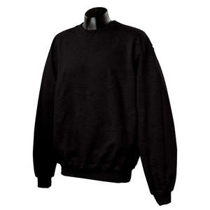 Champion 9.7 oz Cotton Max Crew - Dark/Color Black