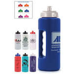 Promotional Water Bottles - Grip Bottle with Push 'n' Pull Cap - 32 oz.